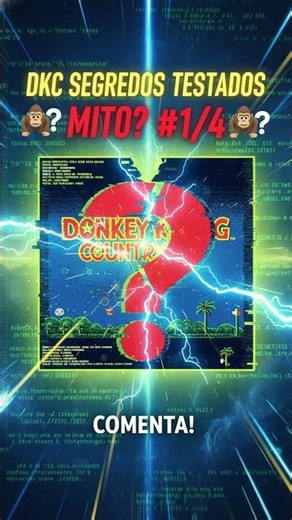 DKC Segredos TESTADOS! Mito! #shorts #shortsfeed #retrogaming #donkeykongcountry #games #nintendo