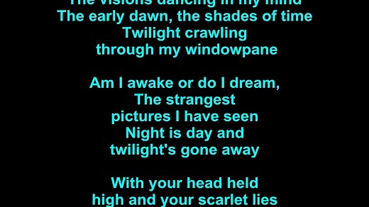 Electric Light Orchestra – Twilight Lyrics