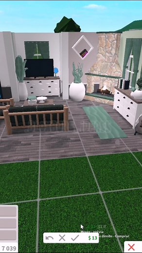 Bloxburg Living Room Ideas Without Gamepass | Roblox Tutorial