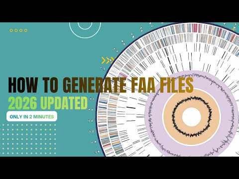 How to Generate FAA Files from Genome Data for KEGG Annotation and AAI Analysis