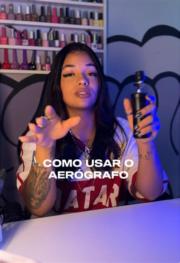 Aprenda Nail Art com Aerógrafo – Tutorial Completo