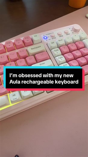 Aula Rechargeable Keyboard: Perfect for Gaming & Office