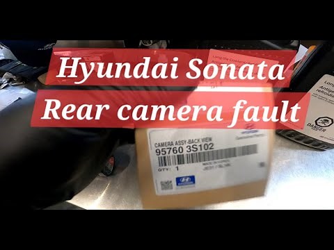 2011-2014 Hyundai Sonata | How to replace back up camera