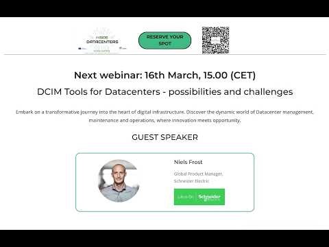 DCIM Tools for Datacenters - possibilities and challenges