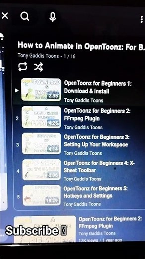 Opentoonz Software | Learn How to edit animation with OpenToonz software🫡 #toonzanimation #opentoonz