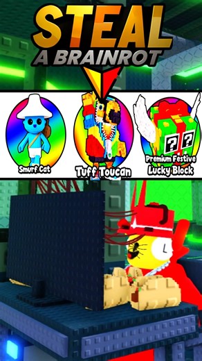 TUFF TOUCAN 🐦NOVO SECRET DO STEAL A BRAINROT UPDATE #stealabrainrot #roblox #shorts