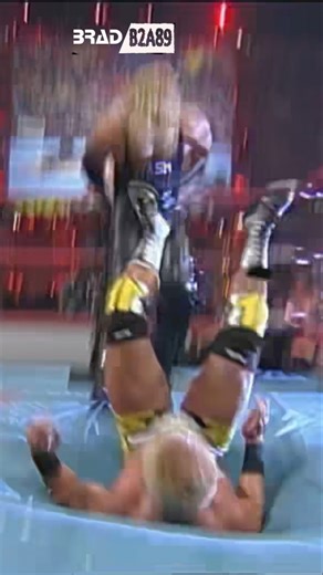 Kevin Nash powerbombs Jeff Jarrett through the ring | WCW Monday Nitro