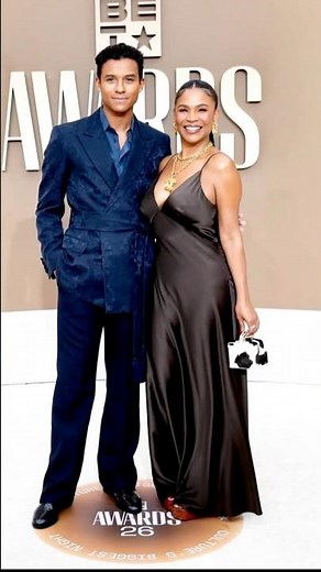 Jaafar Jackson & Nia Long ATE DOWN at BET Awards