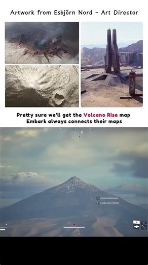Volcano Rise new map? ARC Raiders. #arcraiders