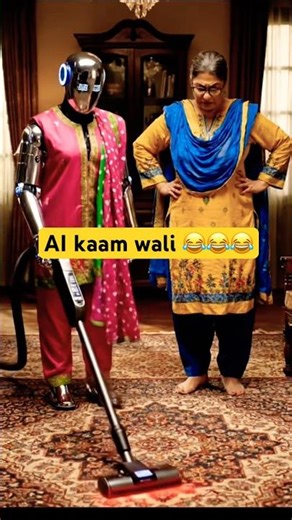 AI Robot ne Ammi se haar maan li! #Shorts#desicomedy #airobot