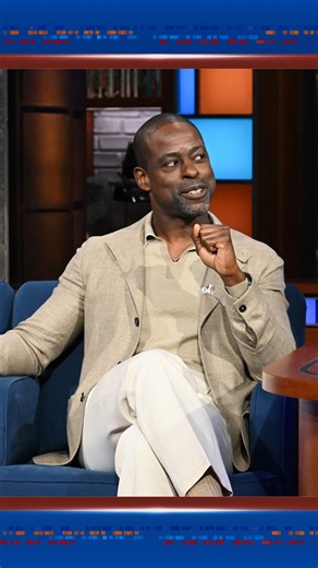 The award for best hang at The Oscars goes to — Sterling K. Brown. #Colbert | The Late Show with Stephen Colbert