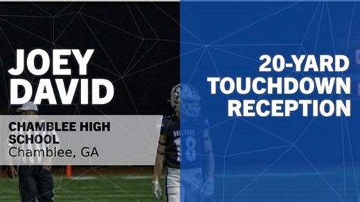 Joey David Game Report: vs Decatur