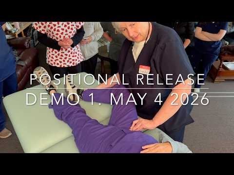 Positional Release Demo 1 May 4 2026 #massagetherapy