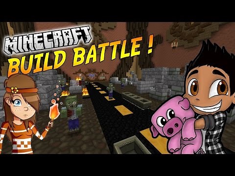 LES CHAMPIONS DE LA CONSTRUCTION ! | BUILD BATTLE ( Avec PopiGames ) | Minecraft