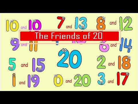 The Friends of 20, (Hey 20, you've got a lot of friends), Addition facts to 20 song New version