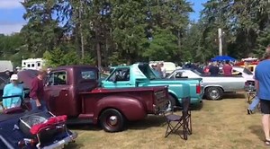 The Sooke Swap & Shop & Car Show is happening right now at the Sooke River Campground. Come check out some cool vehicles! | Sooke News Mirror