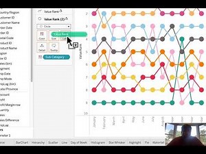 Parameters, Bump chart and Control chart in Tableau