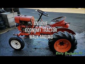 Economy 14 HP Tractor, Walk Around
