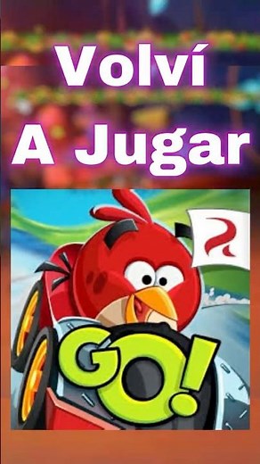 I played Angry Birds Go again! #angrybirds #angrybirdsgo #spanish