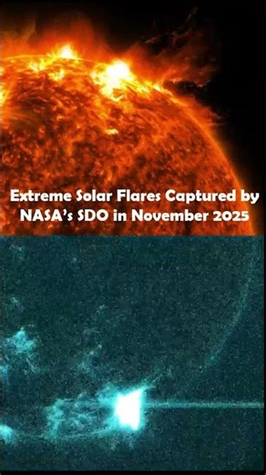Extreme Solar Flares Captured by NASA’s SDO in November 2025