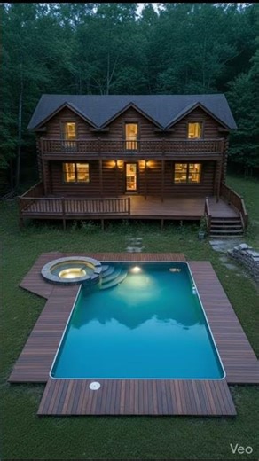 From Ruined Cabin to Luxury Forest Pool Retreat 🌲💎