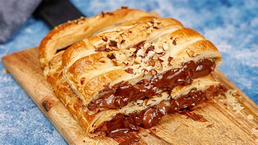 Chocolate Pastry Braid (La Tresse Au Chocolat): the Simple to Prepare but Really Tasty Dessert!