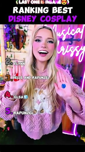 Ranking The BEST Disney Cosplays Ever 💖✨#tiktokviral #cosplay