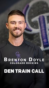 This new Train Call is a home run. ⚾ Hear a special greeting from 2x Gold Glove center fielder Brenton Doyle on your next ride to the terminal. Be sure to cheer on the Colorado Rockies all summer long! | Denver International Airport