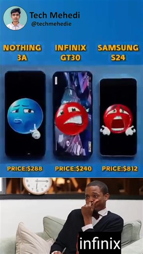 Samsung S24 vs Nothing_3A vs Infinix GT 30 Shocking Speed_Test Results #techmehedi #xiaomi #Samsung #reels | Tech Mehedi