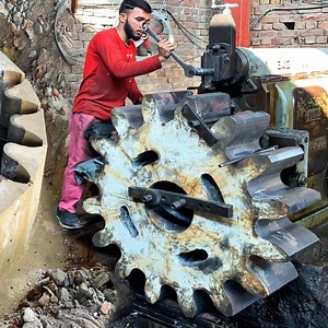 Huge Industrial Gear Manufacturing || Production Process of Largest Gear | Amazing Technology