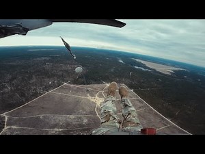 Airborne Jump with 3rd Special Forces Group (Airborne) at Fort Bragg