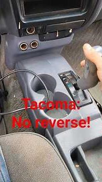 Toyota Tacoma: No Reverse #mobilemechanic #diagnostics