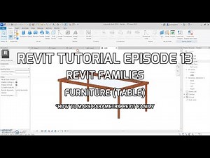 REVIT FAMILIES TUTORIAL PARAMETRIC