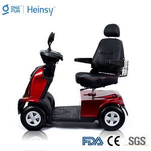 [Hot Item] Customized Color LCD Display Adjustable Handlebar LED Light Mobility Scooter