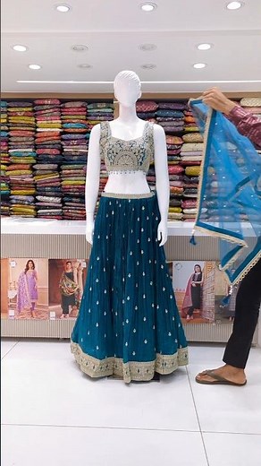 ✨💙🔥lehenga choli design |💫🥵 letest crop top ghagra design |lehenga collection #lehengadesign #outfit