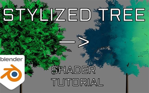【双语机翻】在Blender3.2中构建一个精致的风格化树着色器