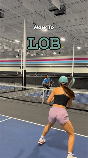 Helen To | How to Lob!! 🚨 🏓 Set up just like you’re dinking. 🏓 Contact the ball the same as when you’re dinking. 🏓 Flick your wrist up like you’re... | Instagram