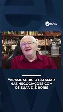 Brazil triggers reciprocity against the U.S.; Boris analyzes | #JornalDoBoris