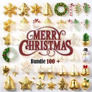 100  Christmas Clipart, Digital Download, Festive Holiday Illustrations, Seasonal Art, Printable Clipart, Kids Crafts - Etsy Canada