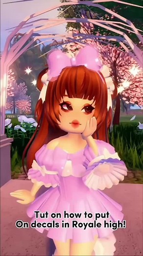 Ultimate Guide to Equipping Decals in Royale High | Roblox Tutorial