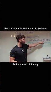 HOW TO FIGURE OUT YOUR MACRO TARGET