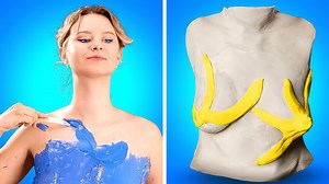 She made her breast cast with silicone. 🧜‍♀ | 5-Minute MAGIC
