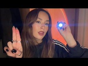[ASMR] fast lofi eye exam (peripheral focused)