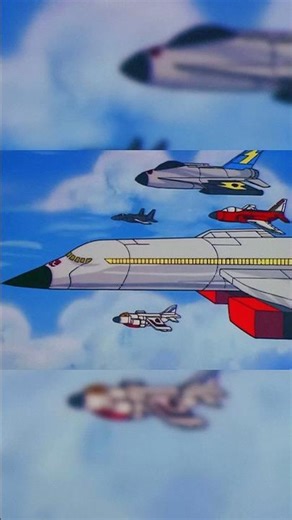 The Aerialbots live for the danger zone #animation #transformers #g1transformers #aerialbots