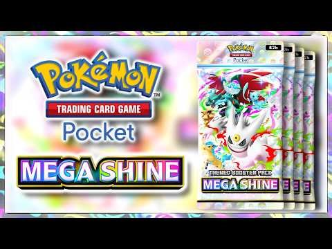 Hoping for Mega Shiny Pulls! | Pokemon TCG Pocket