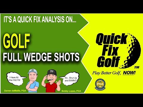 Pitching Wedges - How To Hit Full Wedge Shots