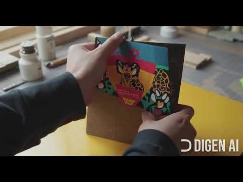 DTP process create paper package