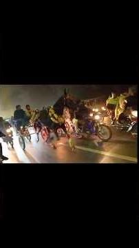 The speed horse is performing at its best speed, making the crowd very happy.