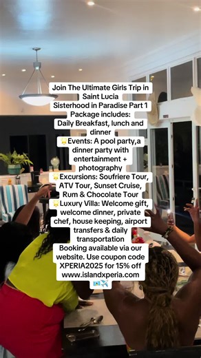 Unforgettable Girls' Getaway in Saint Lucia