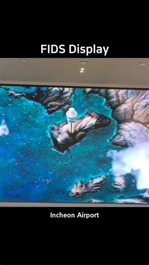 Fids Display _ #incheon #airport